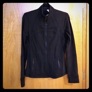 Lululemon Define Jacket Size 10 Black Current